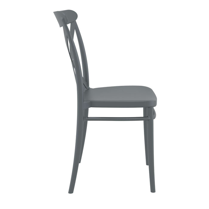 Siesta Cross Chair - Anthracite