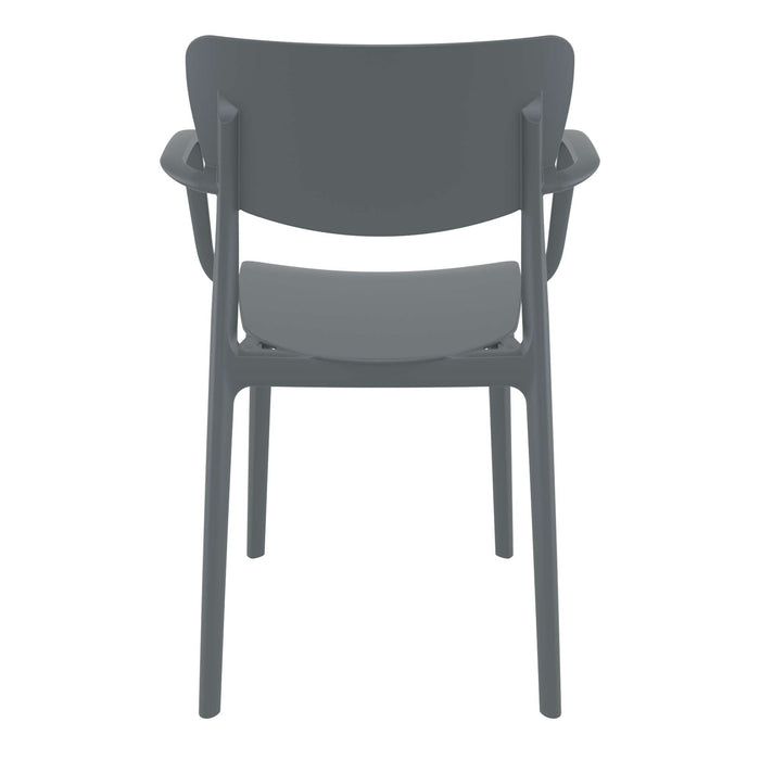 Siesta Lisa Arm Chair - Anthracite