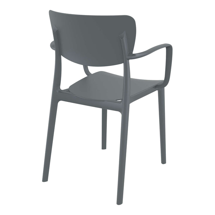 Siesta Lisa Arm Chair - Anthracite