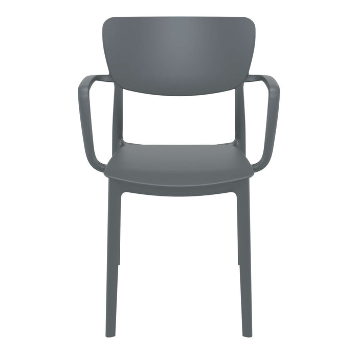 Siesta Lisa Arm Chair - Anthracite