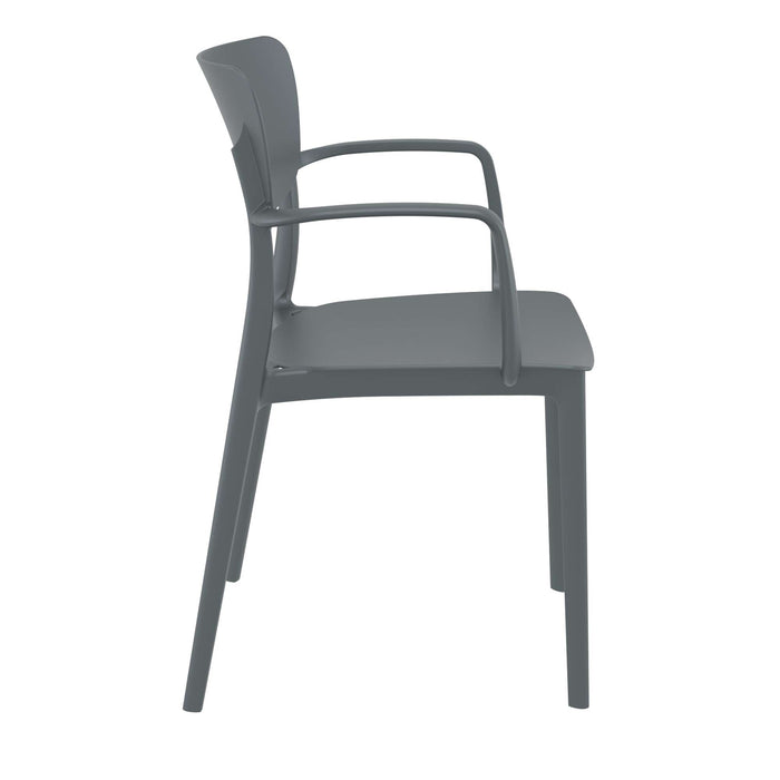Siesta Lisa Arm Chair - Anthracite