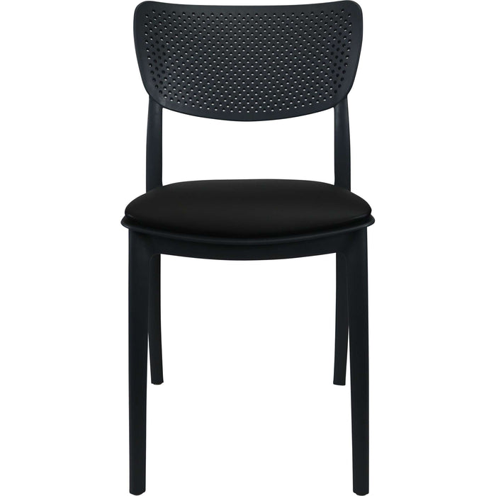 Siesta Lucy Chair - Anthracite with Black Vinyl Cushion