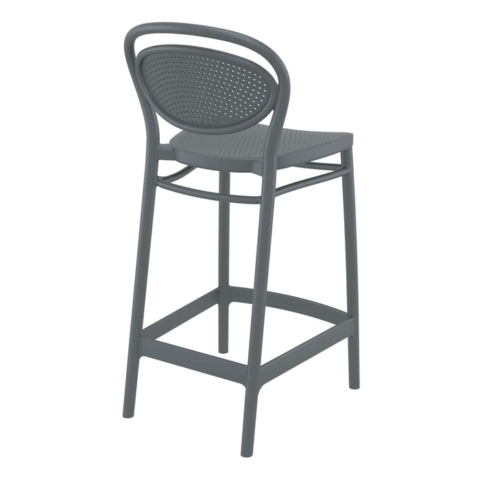 Siesta Marcel Bar Stool 65cm (Counter Height) — Anthracite
