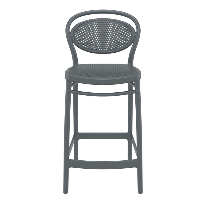 Siesta Marcel Bar Stool 65cm (Counter Height) — Anthracite