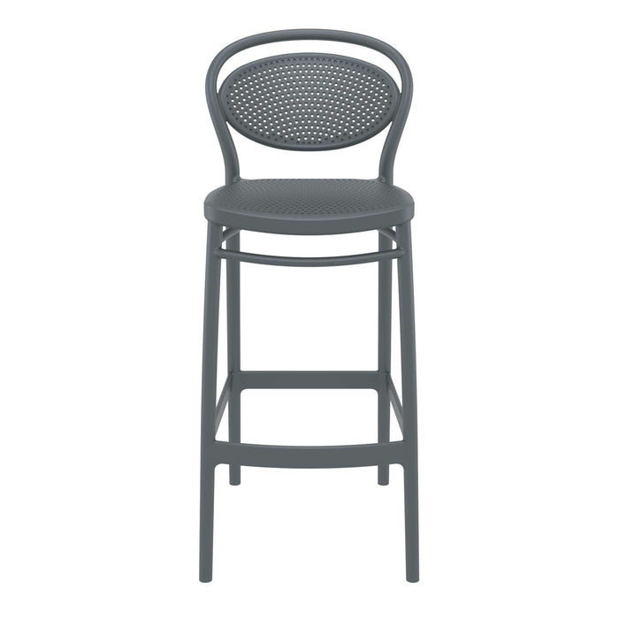 Siesta Marcel Bar Stool 75cm (Dry Bar Height) - Anthracite