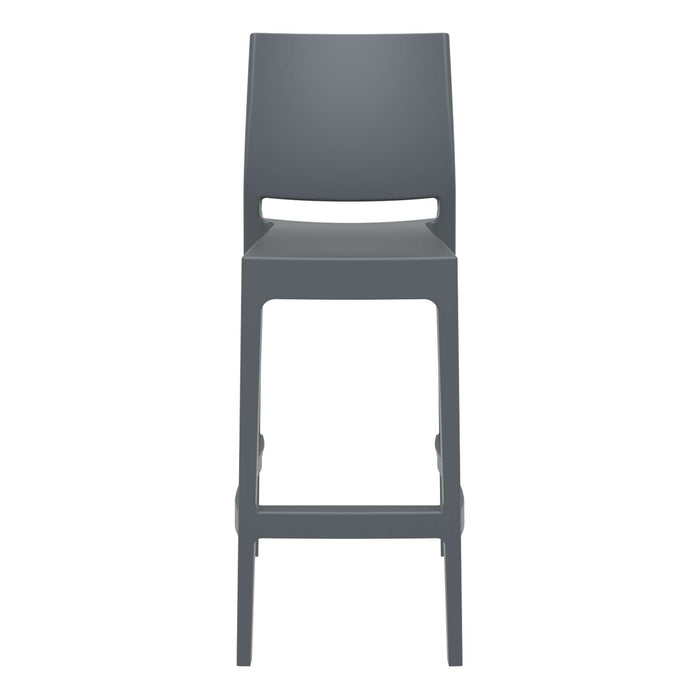 Siesta Maya Bar Stool 75cm (Dry Bar Height) (Dry Bar Height) - Anthracite