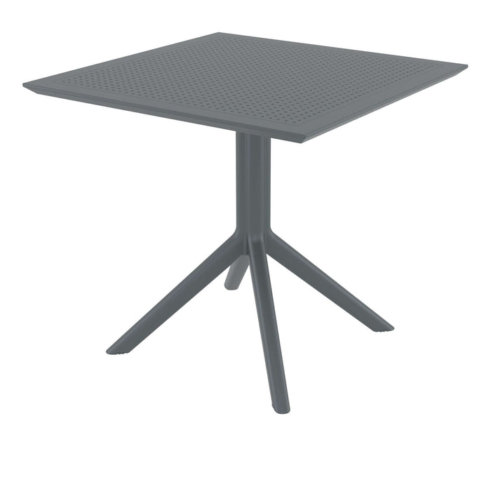 Siesta Sky Table 80 - Anthracite