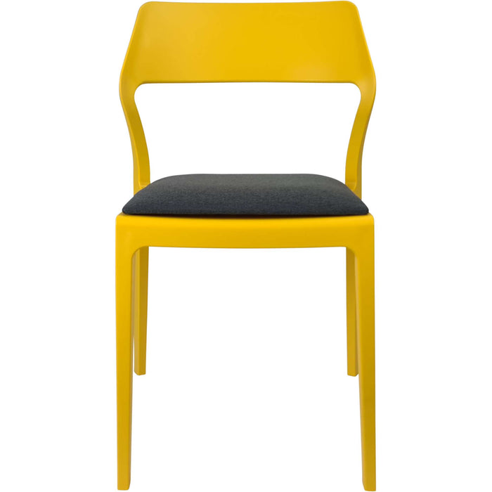 Siesta Snow Chair - Mango with Anthracite Fabric Cushion