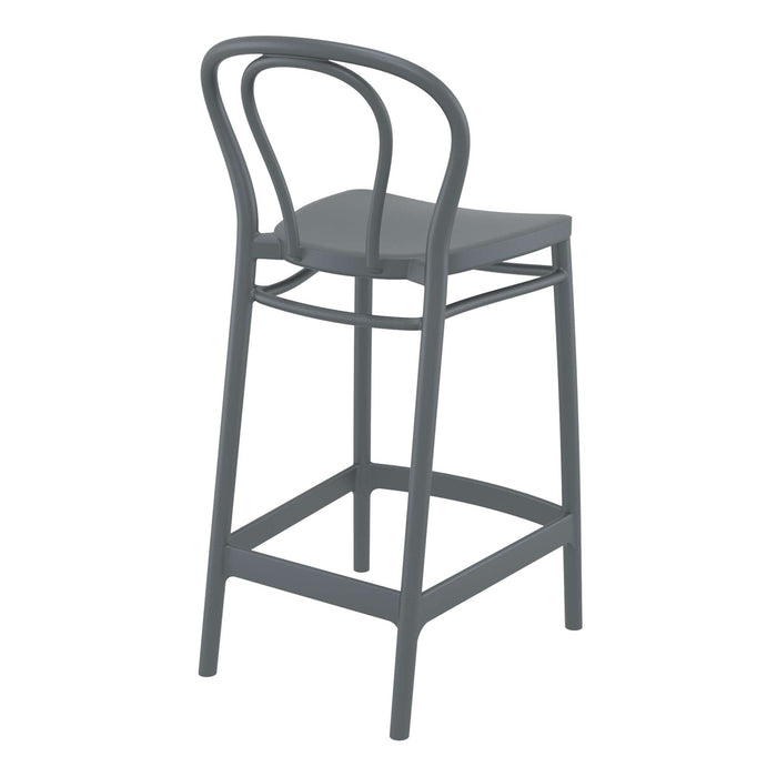 Siesta Victor Bar Stool 65cm (Counter Height) - Anthracite