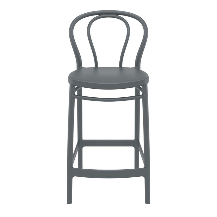 Siesta Victor Bar Stool 65cm (Counter Height) - Anthracite
