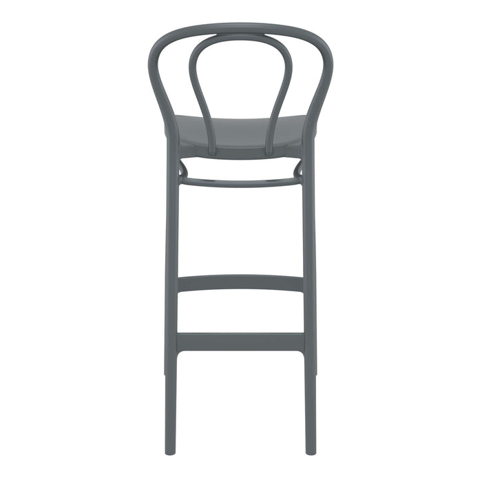 Siesta Victor Bar Stool 75cm (Dry Bar Height) - Anthracite