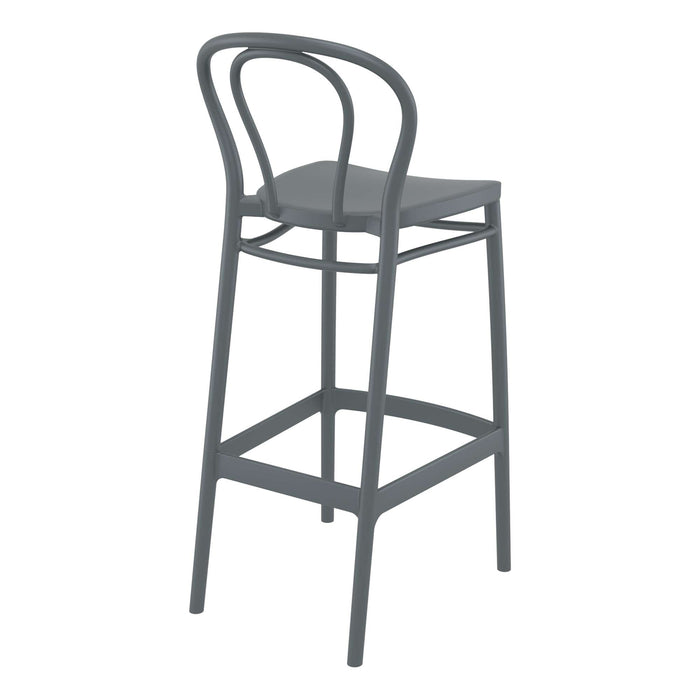 Siesta Victor Bar Stool 75cm (Dry Bar Height) - Anthracite