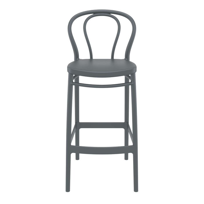 Siesta Victor Bar Stool 75cm (Dry Bar Height) - Anthracite