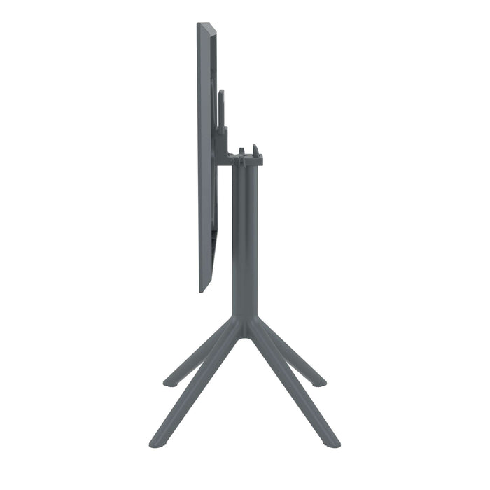 Siesta Sky Folding Table 60 Square - Anthracite