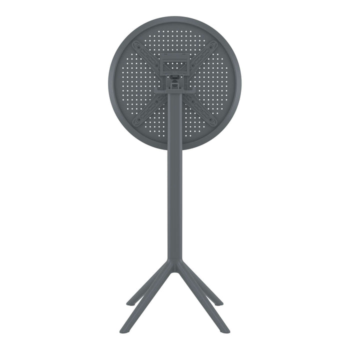 Siesta Sky Folding BAR Table 60 Round - Anthracite
