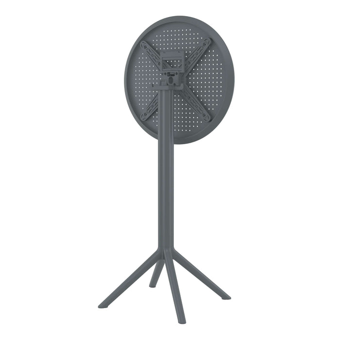 Siesta Sky Folding BAR Table 60 Round - Anthracite