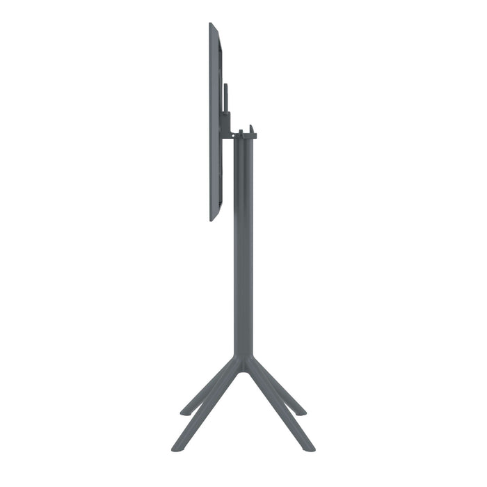 Siesta Sky Folding BAR Table 60 Round - Anthracite