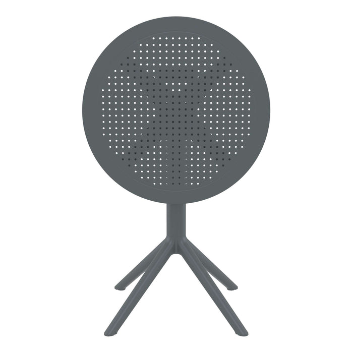 Siesta Sky Folding Table 60 Round - Anthracite