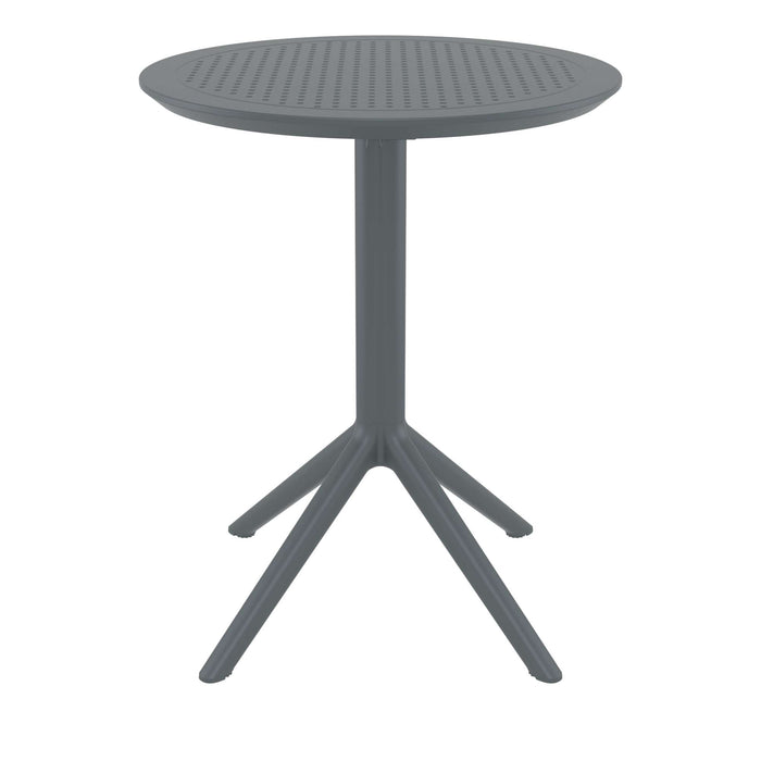 Siesta Sky Folding Table 60 Round - Anthracite