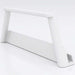 Siesta Tropic Sun Lounger arm set, White - single arm shown on its own