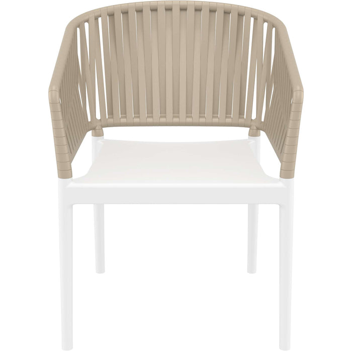 Siesta Portofino Armchair - White/Taupe
