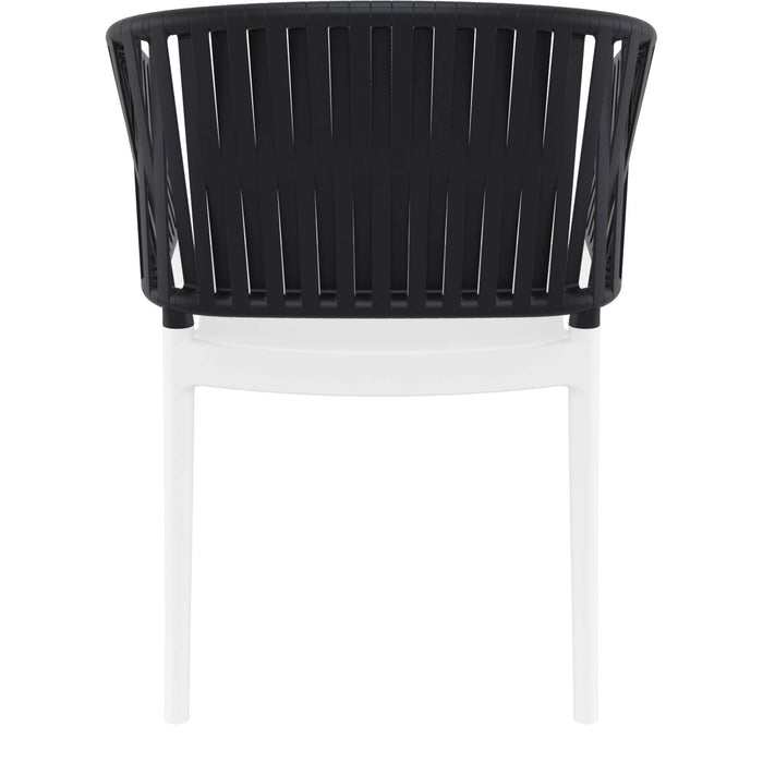Siesta Portofino Armchair - White/Black