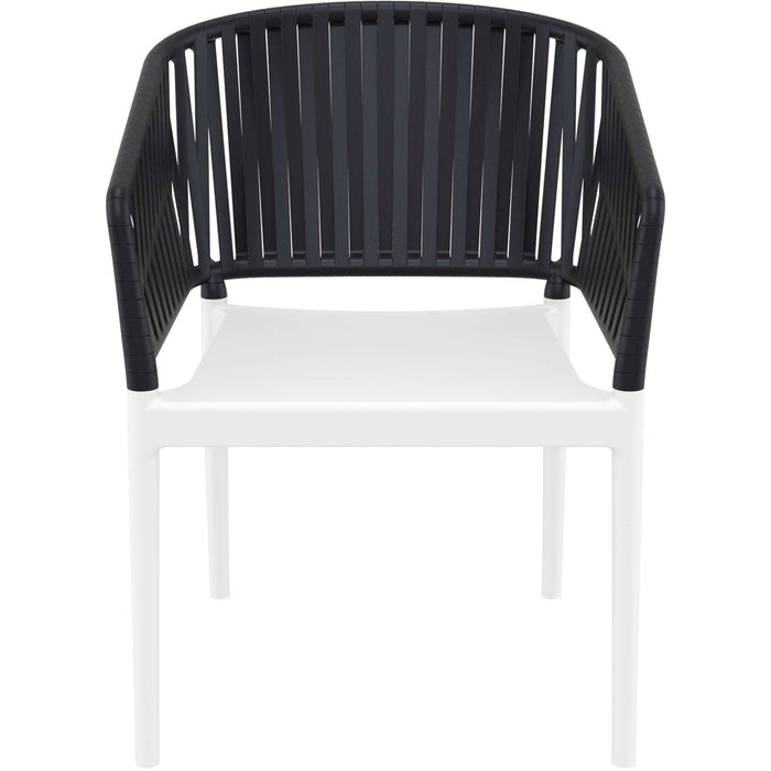 Siesta Portofino Armchair - White/Black