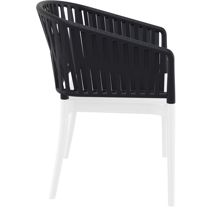Siesta Portofino Armchair - White/Black