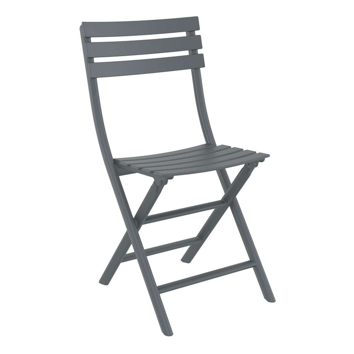 Siesta Helen Folding Chair - Dark Grey
