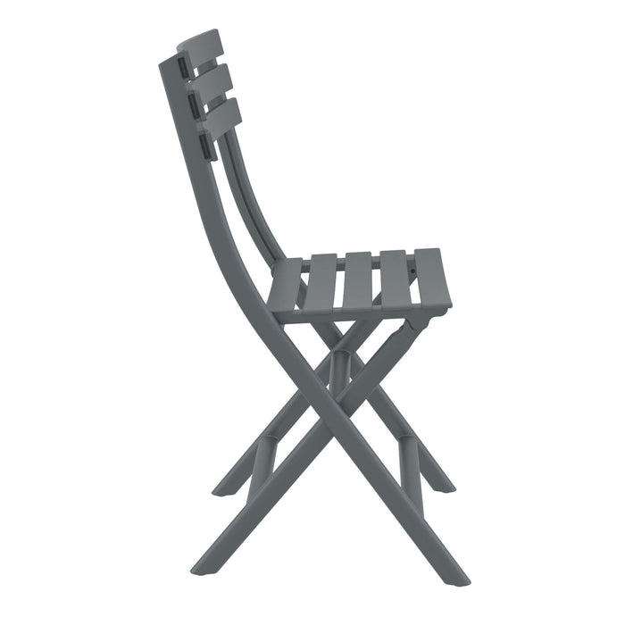 Siesta Helen Folding Chair - Dark Grey