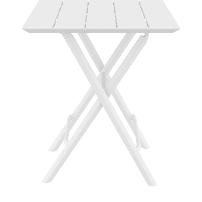 Siesta Helen Folding Table 60 Square - White
