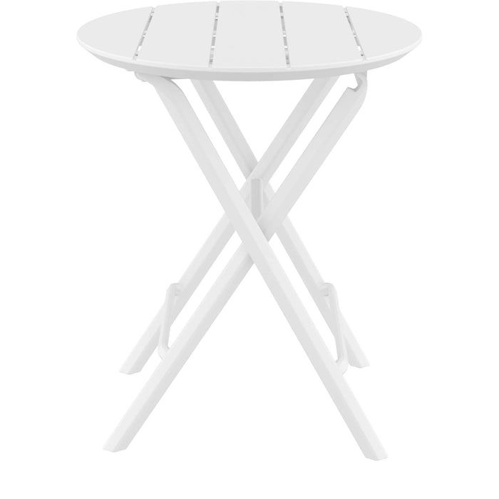Siesta Helen Folding Table 60 Round - White