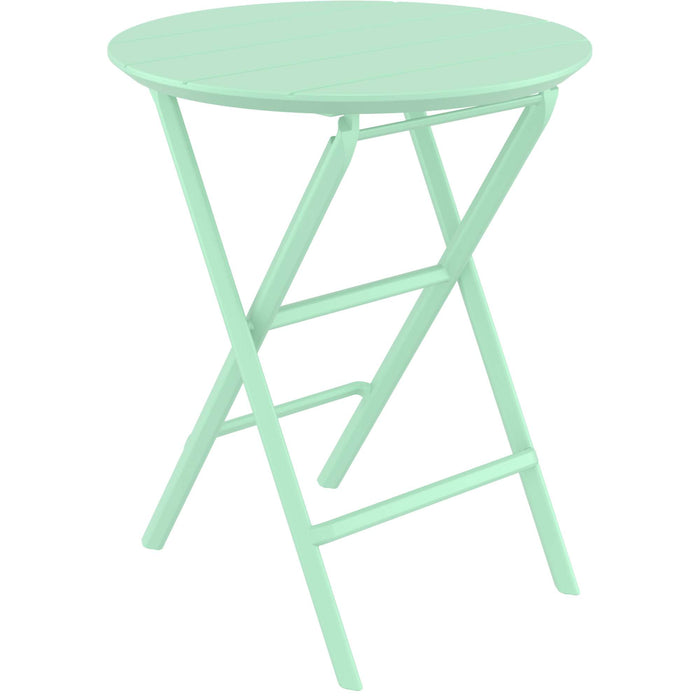 Siesta Helen Folding Table 60 Round - Opaline Green