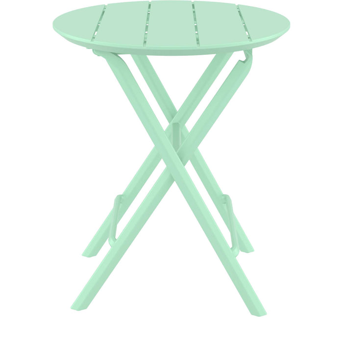 Siesta Helen Folding Table 60 Round - Opaline Green