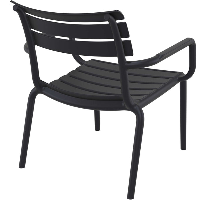 Siesta Paris Lounge Armchair - Black