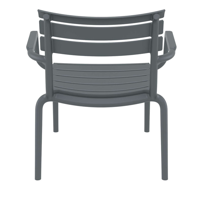 Siesta Paris Lounge Armchair - Dark Grey