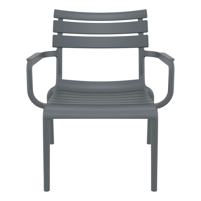 Siesta Paris Lounge Armchair - Dark Grey