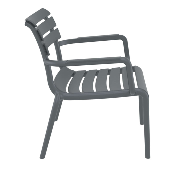 Siesta Paris Lounge Armchair - Dark Grey