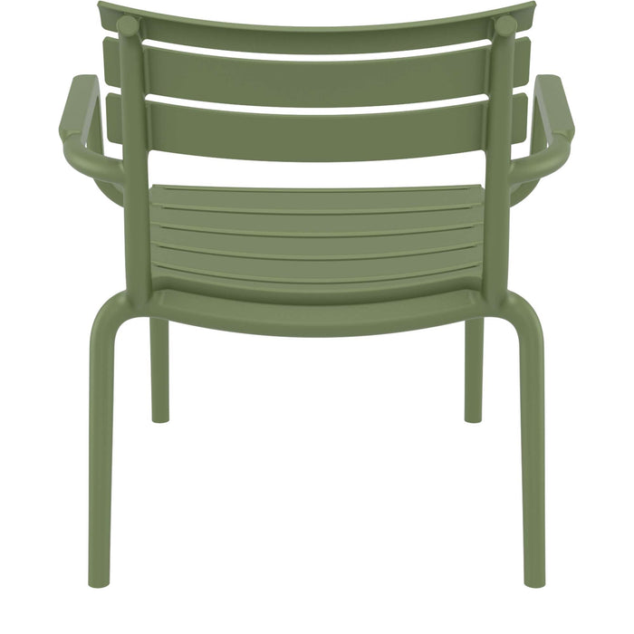 Siesta Paris Lounge Armchair - Olive Green