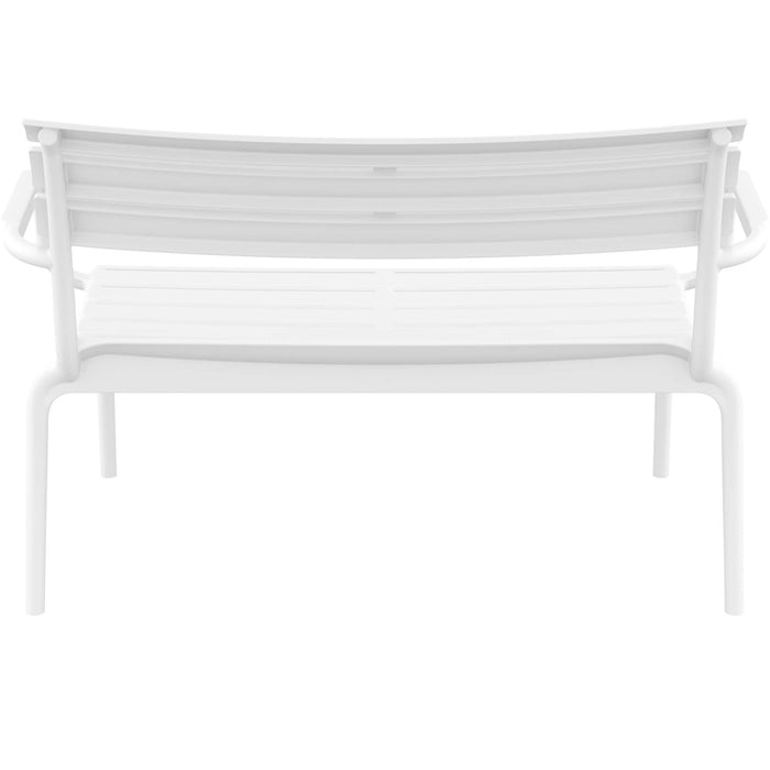 Siesta Paris 2 Seat Bench Seat - White