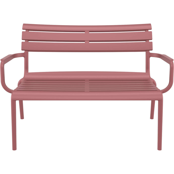 Siesta Paris 2 Seat Bench Seat - Marsala