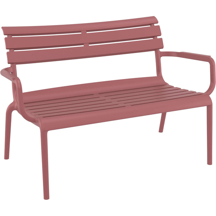 Siesta Paris 2 Seat Bench Seat - Marsala