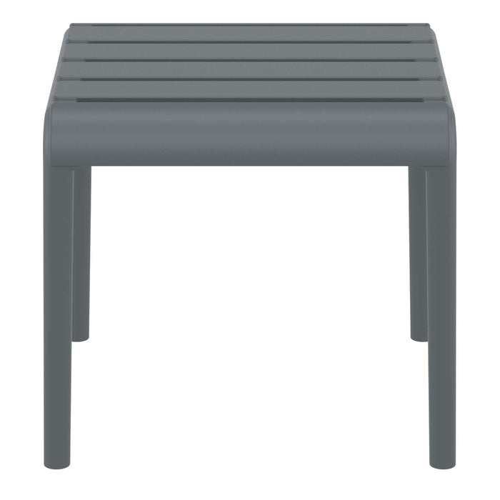 Siesta Paris Side Table/Footrest - Dark Grey