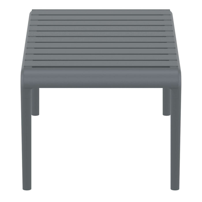 Siesta Paris Side Table/Footrest - Dark Grey