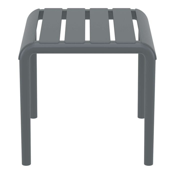 Siesta Paris Side Table/Footrest - Dark Grey