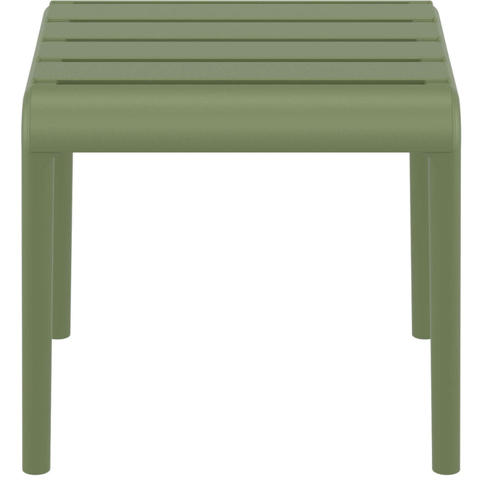 Siesta Paris Side Table/Footrest - Olive Green