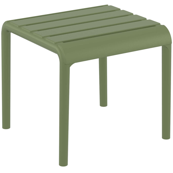 Siesta Paris Side Table/Footrest - Olive Green