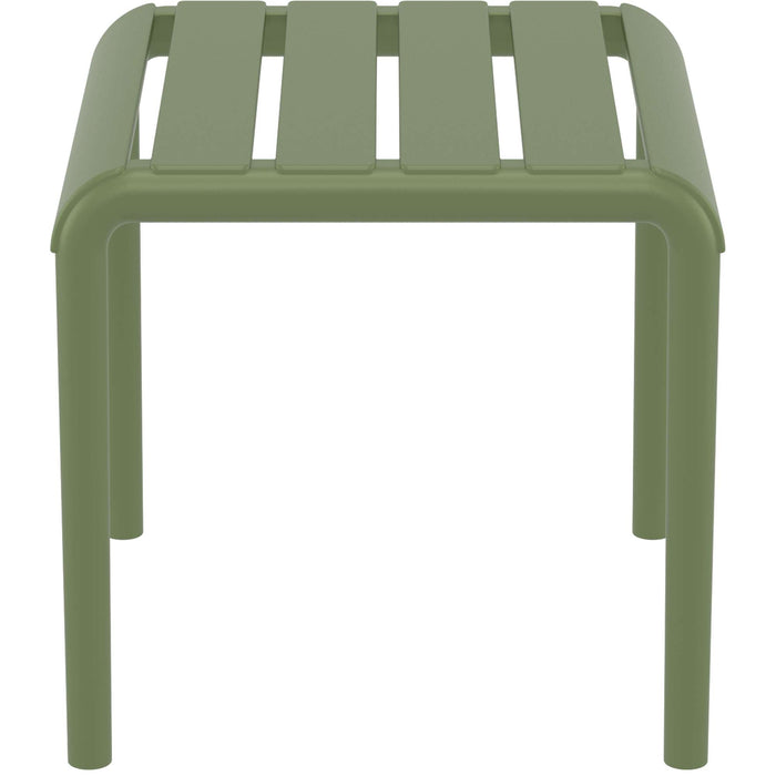 Siesta Paris Side Table/Footrest - Olive Green