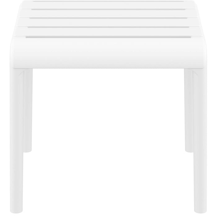 Siesta Paris Side Table/Footrest - White