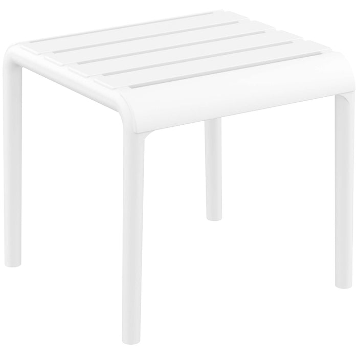 Siesta Paris Side Table/Footrest - White